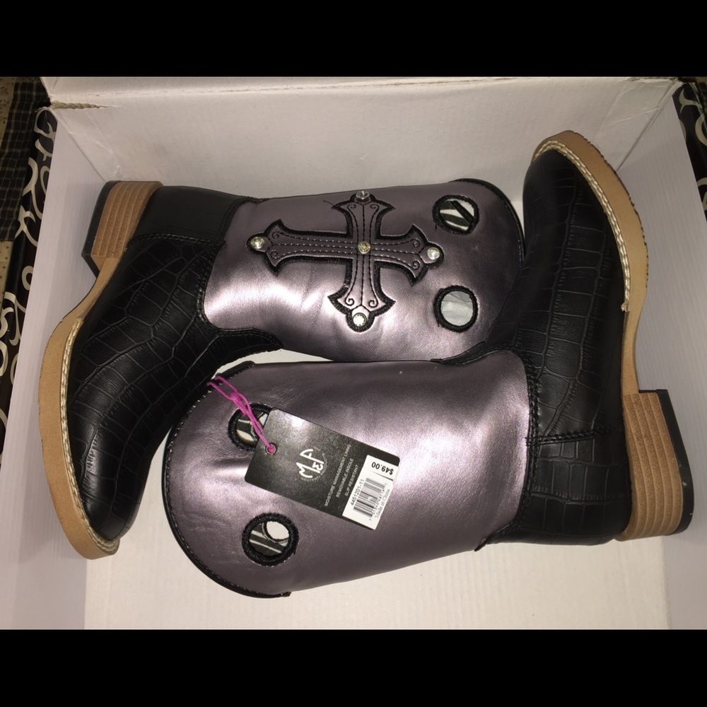 Girls Size 11 Cowgirl Boots